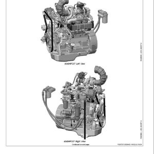 3-3 John Deere 4045 4-Valve Diesel Engine Level 34 ECU Service Repair Manual