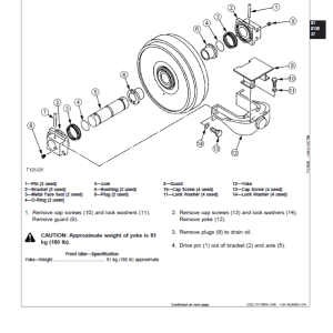 John Deere 750 Excavator Repair Service Manual
