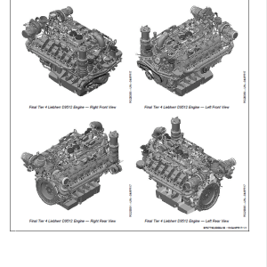 Liebherr D9512 Diesel Engine – Final Tier 4 Repair Manual