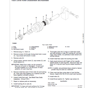 John Deere 80C Excavator Repair Service Manual