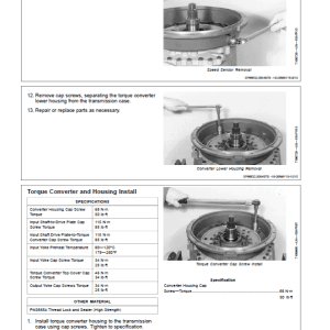 John Deere 544 P-Tier, Gen-A 4WD Loader Repair Technical Manual