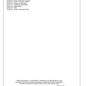 John Deere 4000S Winches Service Repair Manual