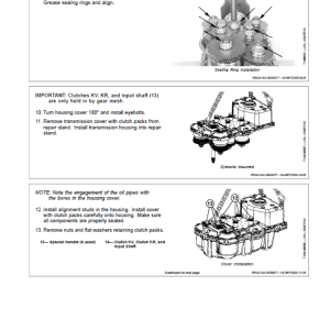 John Deere 724 P-Tier, Gen-A 4WD Loader Repair Technical Manual