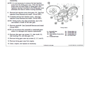John Deere 60D Excavator Repair Service Manual