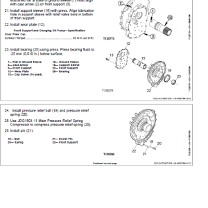 John Deere 350C, 400C Articulated Dump Truck Repair Service Manual
