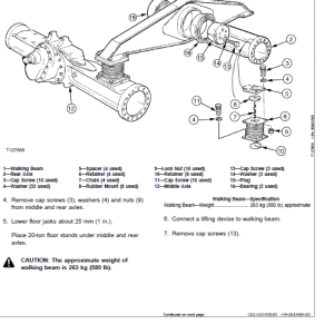 John Deere B35C, B40C Articulated Dump Truck Repair Service Manual