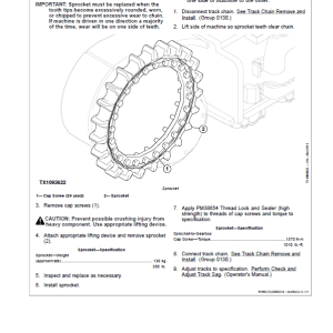 John Deere 650DLC Excavator Repair Service