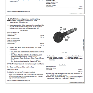 John Deere 803MH, 853MH, 859MH Harvester Open-Loop Repair Manual (S.N C270423)