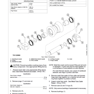 John Deere 180GLC Excavator Repair Services Manual