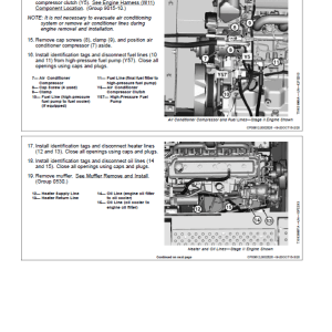John Deere E240, E240LC, E260LC Excavator Service Manual