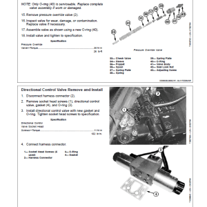 John Deere 244J Loader Repair Manual TM11215