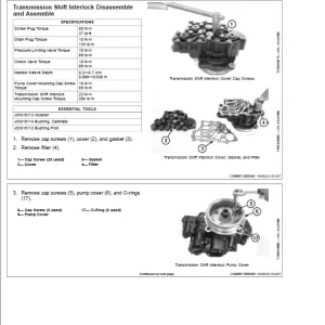 John Deere 190GW Wheeled Excavator Repair Services Manual