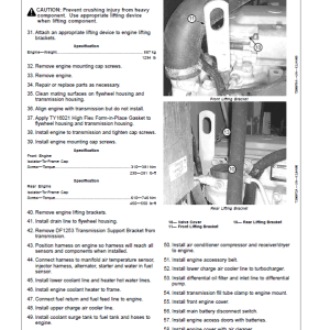 John Deere 670D 872D Motor Grader Technical Manual