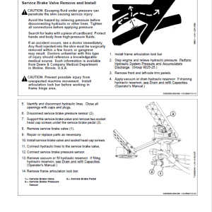 John Deere 624KR Loader Repair Technical Manual