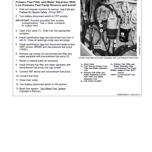 John Deere 644K Hybrid 4WD Loader Technical Manual