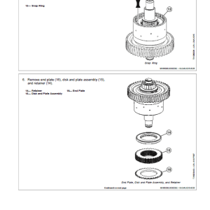 John Deere 410J Backhoe Loader Repair Service Manual SN