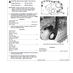 John Deere 450G, 455G 650G Crawler Loader Service Manual