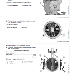 John Deere 450J Crawler Dozer Service Manual (SN. from 216243)