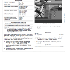 John Deere 870G, 870GP, 872G, 872P Grader Repair Manual