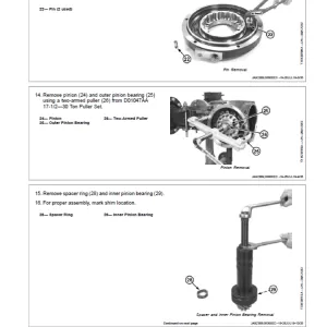 John Deere 210L EP Tractor Loader Repair Service Manual