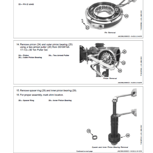 John Deere 210L EP Tractor Loader Repair Technical Manual