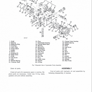 John Deere 125 Skid-Steer Loader Service Manual