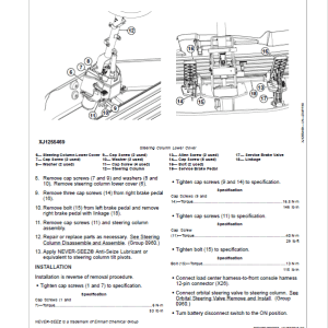 John Deere 844K 4WD Series II Loader Technical Manual
