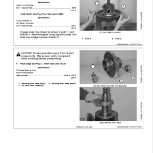 John Deere 844K 4WD Series II Loader Service Manual