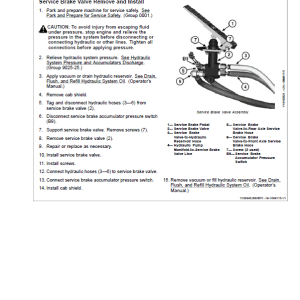 John Deere WL53 4WD Loader Repair Service Manual