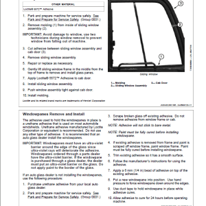 John Deere 670GLC Excavator Repair Service Manual