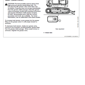 John Deere E18ZS Excavator Repair Service Manual