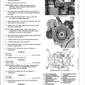 John Deere 6090 Diesel Engine Level 24 ECU Component Technical Manual