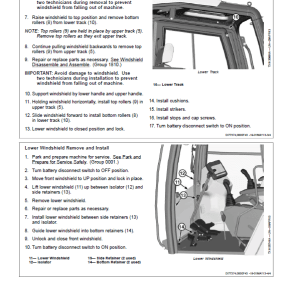 John Deere E400LC Excavator Repair Service Manual