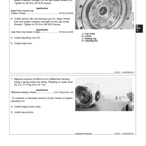 John Deere 244E Loader Repair Technical Manual