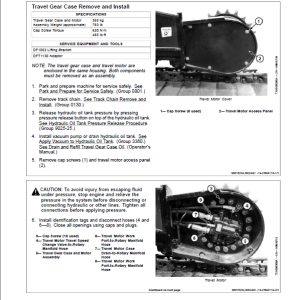 John Deere 200G Excavator Repair Service Manual