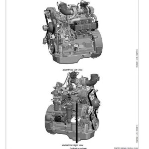 4-2 John Deere 4045 4-Valve Diesel Engine Level 34 ECU Service Repair Manual