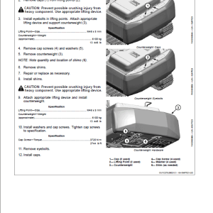 John Deere E300LC Excavator Repair Manual