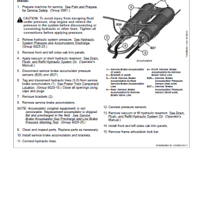 John Deere 544K-II 4WD Loader Technical Manual
