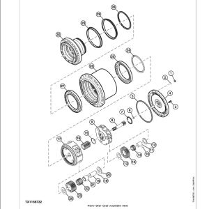 John Deere E380LC, E400LC Excavator Repair Manual