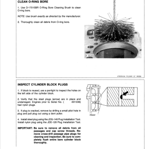 John Deere 8955 Engines Service Repair Manual