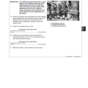 John Deere 330LC, 370 Excavator Repair Service Manual