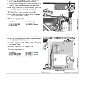 John Deere 200G Excavator Repair Service