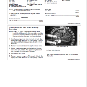 John Deere 350GLC Excavator Service Manual