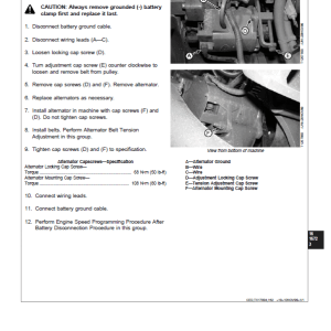 John Deere 750 Excavator Repair Service Manual