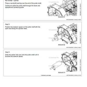 John Deere Cummins QSX15, ISX15 Diesel Engine Tier 4 Repair Service Manual