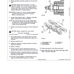 John Deere 50C ZTS Excavator Repair Service Manual