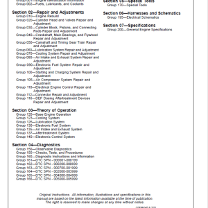 Liebherr D9512 Diesel Engine – Final Tier 4 Repair Manual