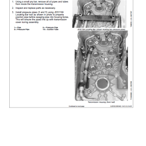 John Deere 624 P-Tier, Gen-A 4WD Loader Repair Technical Manual
