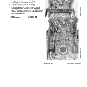 John Deere 724 P-Tier, Gen-A 4WD Loader Repair Technical Manual