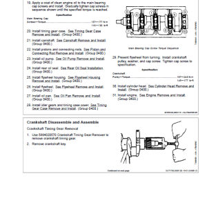 John Deere 75C Excavator Repair Service Manual